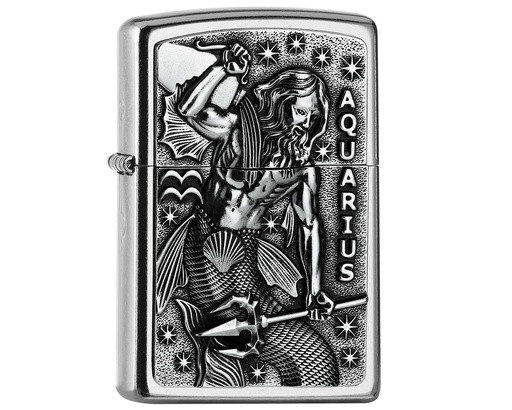 [2006508] Aansteker Zippo Zodiac Aquarius Tierkr. V19