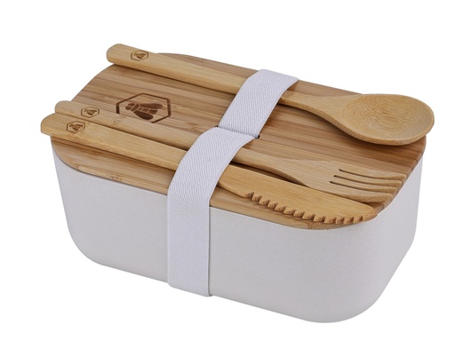 [40268149] Laguiole Bamboo Lunch Box
