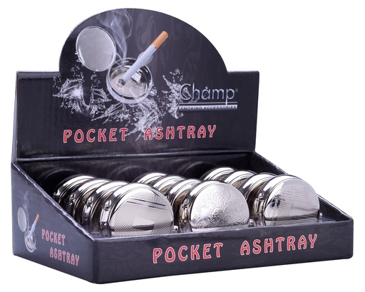 [40448069] Pocket Ashtray Champ Metal
