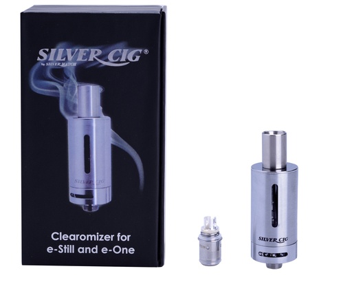 [40678641] Silver Cig Clearomizer For E-One 280