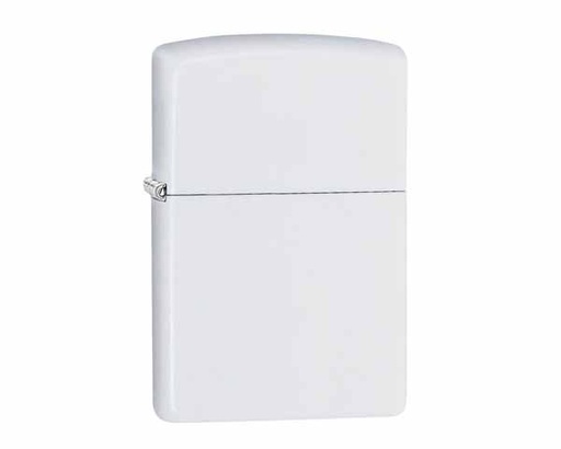 [60001194] Briquet Zippo Regular White Matte