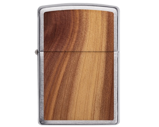 [60004584] Aansteker Zippo Woodchuck Brushed Chrome