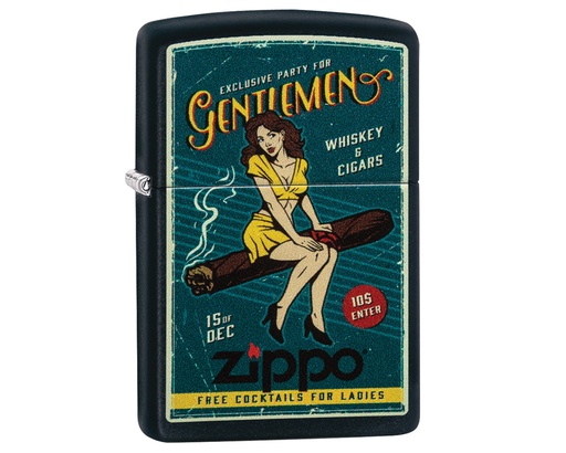 [60005052] Aansteker Zippo Cigar Girl Design