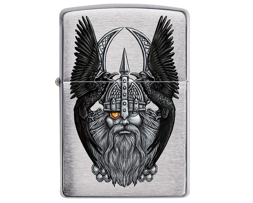 [60005643] Aansteker Zippo Odin with Raven