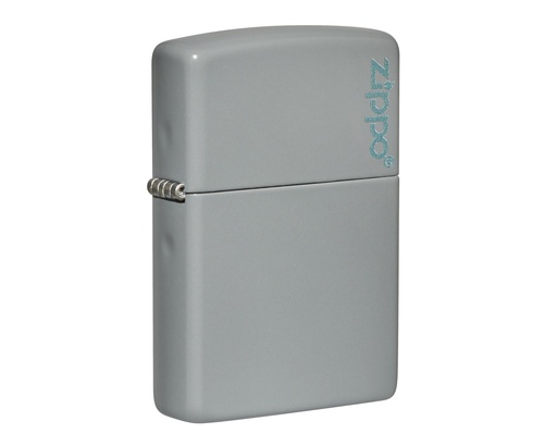 [60005760] Lighter Zippo Flat Grey with Zippo Logo