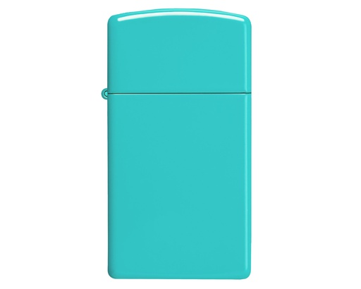 [60005900] Briquet Zippo Flat Turquoise Slim