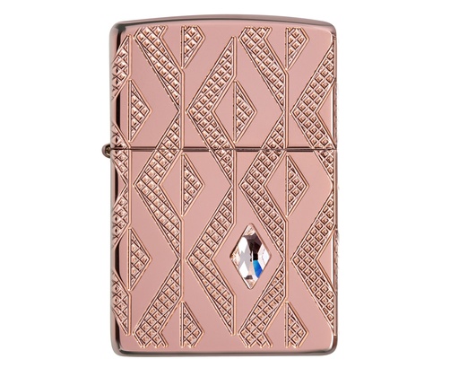 [60005933] Aansteker Zippo Geometric Diamond Pattern Design