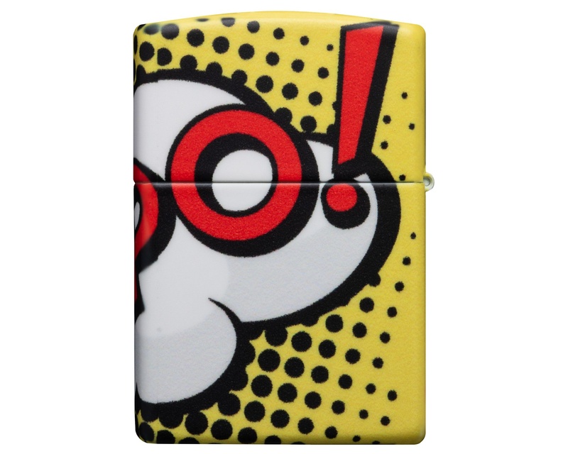 [60005962] Lighter Zippo Comic Zippo Design