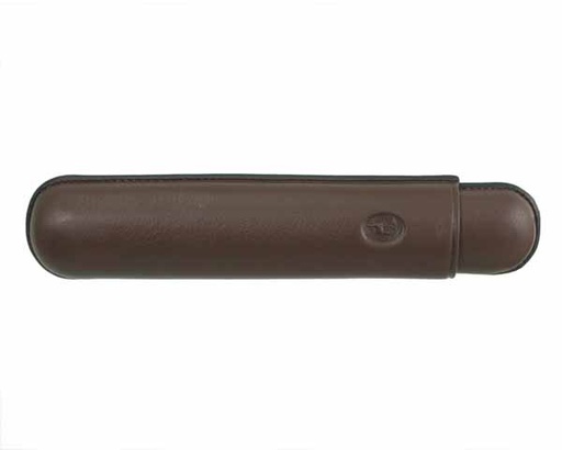 [CF11525M] Etui Cigare Lecerf Tube Marron Gordo/1 R60 160