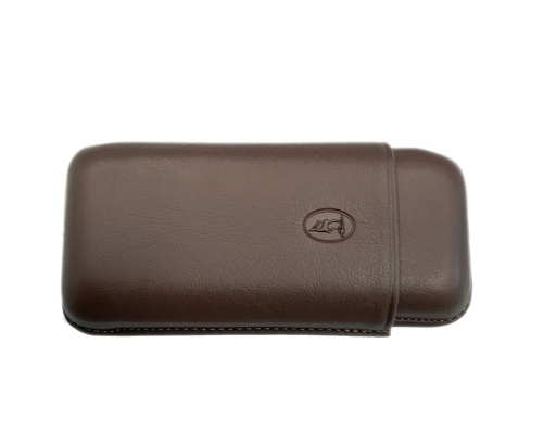 [CF211525M] Etui Cigare Lecerf Mini Titan/2 Marron R60 110