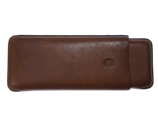 [CF31622M] Cigar Pouch Lecerf Toro/3 Marron R56 160