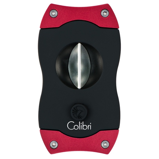 [CU300T2] Cigar Cutter Colibri V-Cut Red