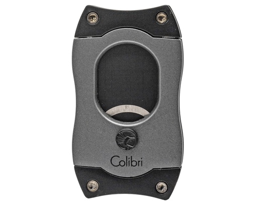 [CU500T11] Sigarenknipper Colibri S-Cut Charcoal/Zwart