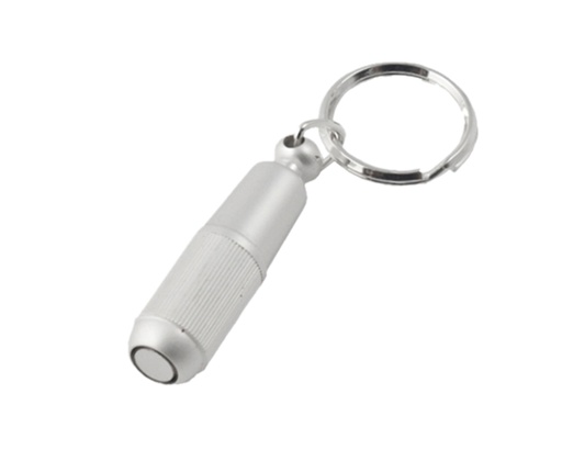 [FK313S] Cigar Cutter Punch Bullet Twist 9mm Silver