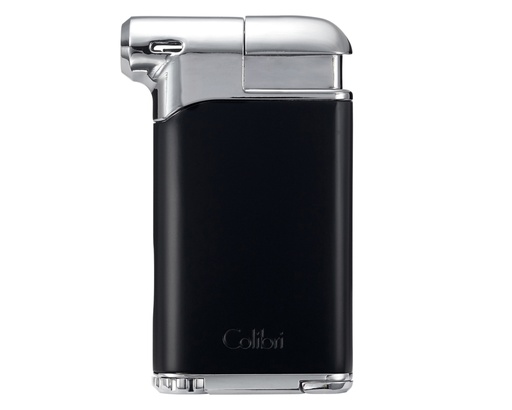 [LI400C5] Briquet Colibri Pipe New PacificNoir Chrome