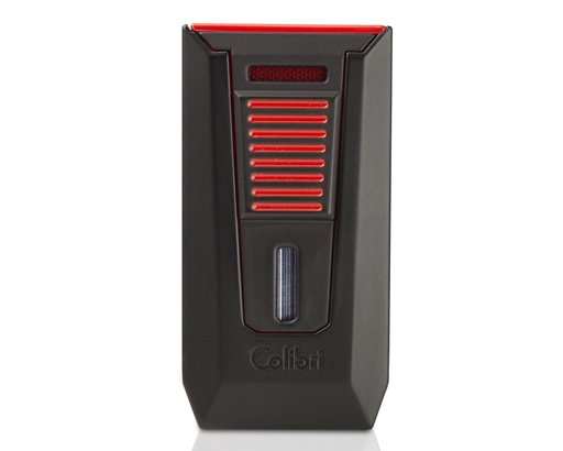 [LI850T14] Lighter Colibri Slide Black Red