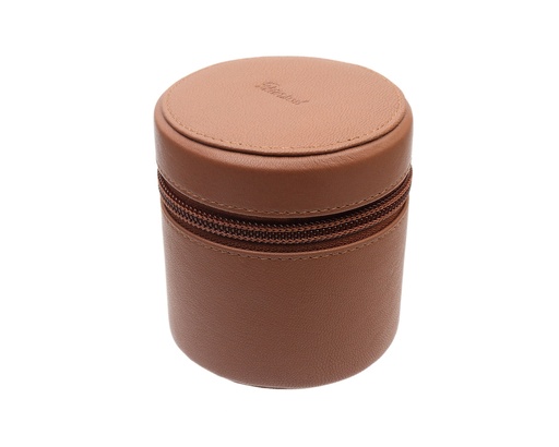 [POU161] Tobacco Jar Peterson Grafton Leather Medium