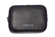 [TD2] Tobacco Pouch Wess Leather Black