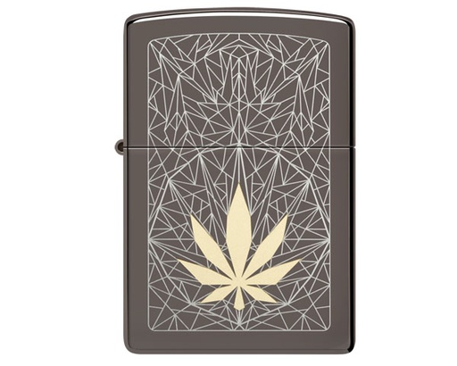 [60006381] Briquet Zippo Cannabis Design