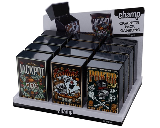 [40590706] Etui Sigaret Champ Gambling Pack 20Pcs