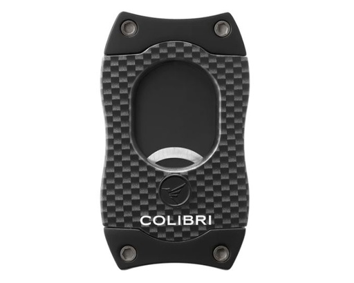 [CU500T30] Cigar Cutter Colibri S-Cut Cf Black