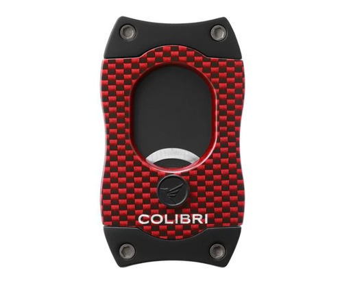 [CU500T32] Sigarenknipper Colibri S-Cut Cf Rood