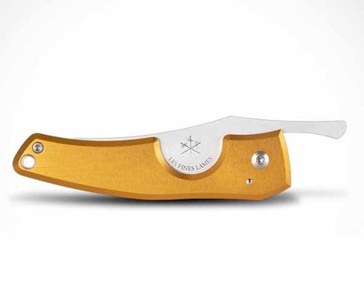 [CC0203009] LFL Cigar Knive Le Petit Anodized Yellow