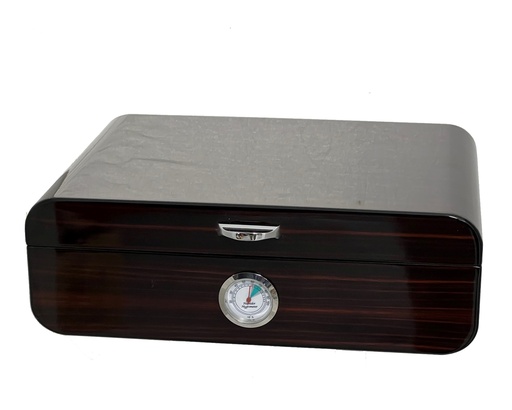 [CB125A] Humidor Zebranohout 40 Sigaren 28x20,5x10Cm 