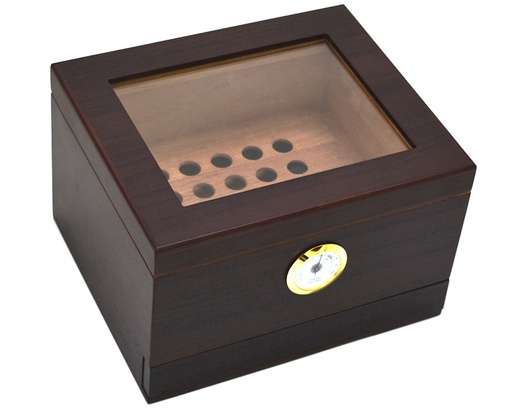 [CB32] Humidor Cerise Foncée Avec Tiroir - 40 Cigares