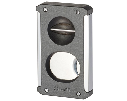 [CA1754] Cigar Cutter Caseti Multi Chrome Grey Matt