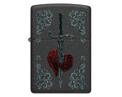 [60006605] Aansteker Zippo Heart Dagger Tattoo Design