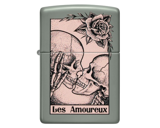 [60006544] Lighter Zippo Death Kiss Design