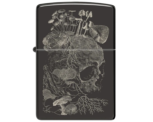 [60006609] Lighter Zippo Skull Mushroom Design