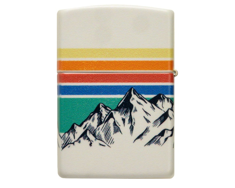 [60006584] Briquet Zippo Mountain Design