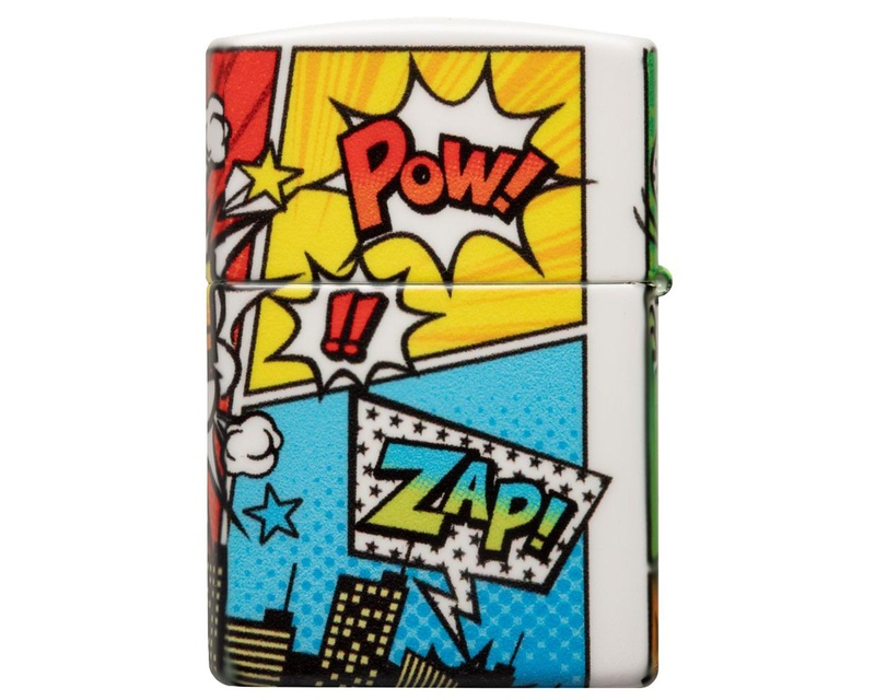 [60006555] Aansteker Zippo Pop Art City Design