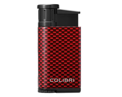 [LI520C32] Lighter Colibri Evo Carbon Red