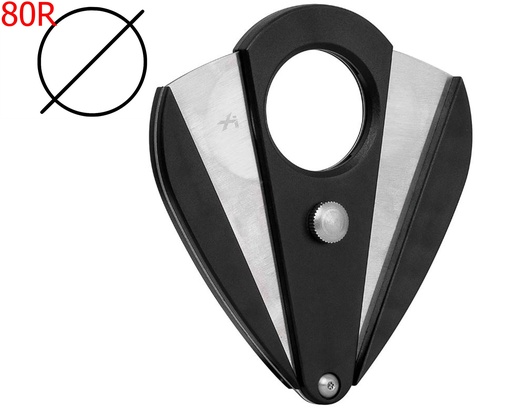 [XI180BK] Cigar Cutter Xikar Xi180 R80 Black