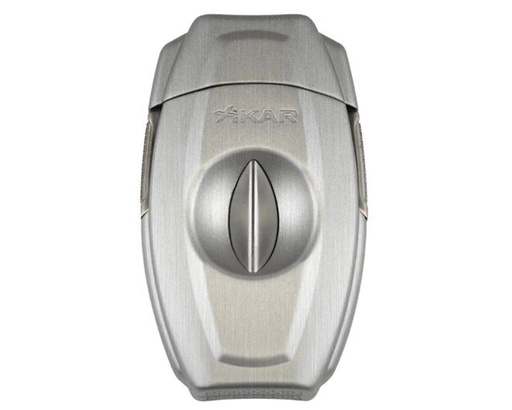 [157BC] Cigar Cutter Xikar Vx2 V-Cut Brushed Chrome