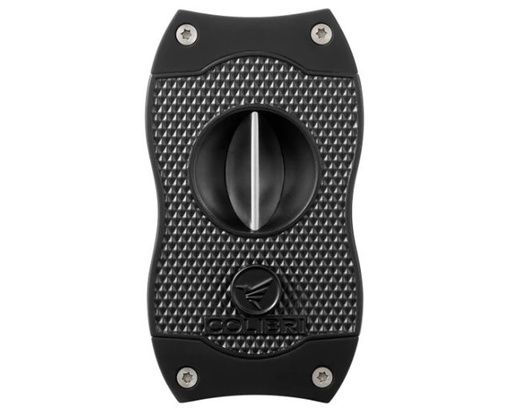 [CU300T30] Cigar Cutter Colibri V-Cut Diamond Black