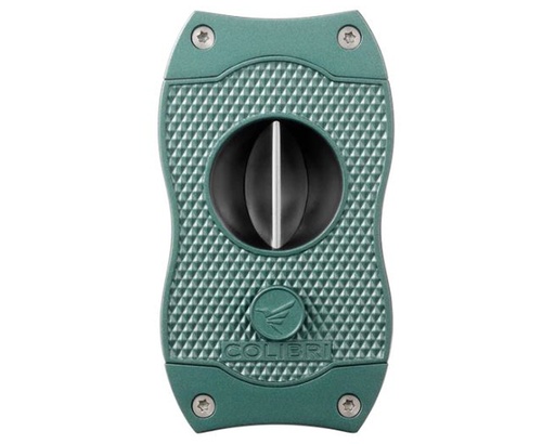 [CU300T37] Cigar Cutter Colibri V-Cut Diamond Green