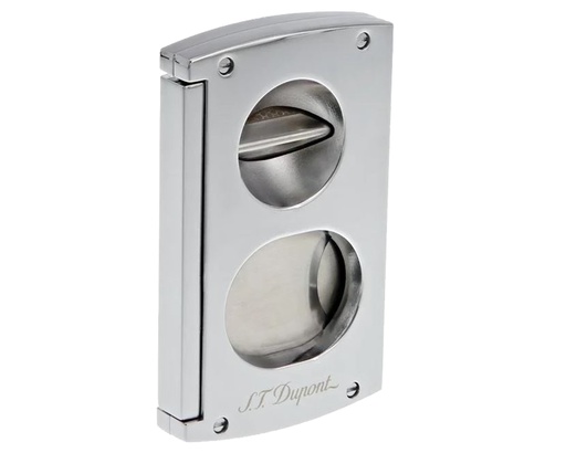 [003418] Cigar Cutter Dupont Double Blade Chrome