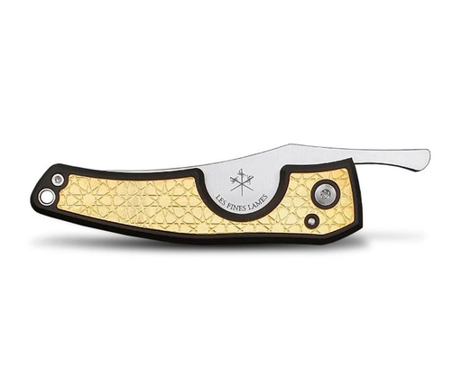 [CC0280010] LFL Cigar Cutter Le Petit Gold Arabesque