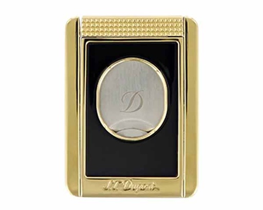 [003393] Cigar Cutter Dupont STD CUT Stand Black Gold