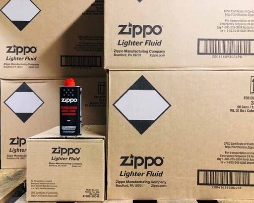 [6000121596] Zippo Fuel 125 ml Carton 96