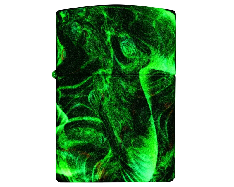 [60006846] Lighter Zippo Psychedelic Swirl Design