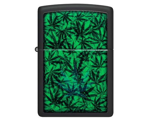 [60006781] Briquet Zippo Cannabis Design
