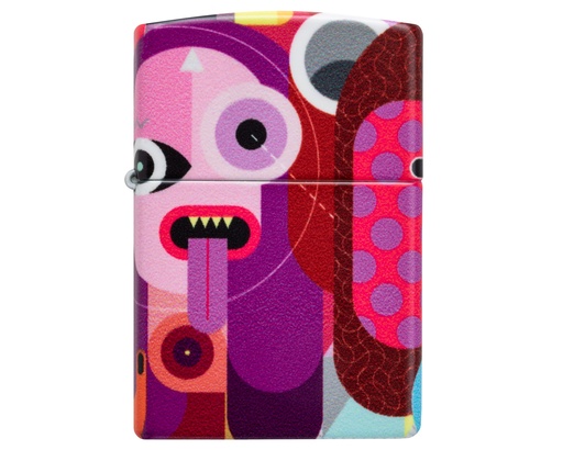 [60006873] Aansteker Zippo Abstract People Design