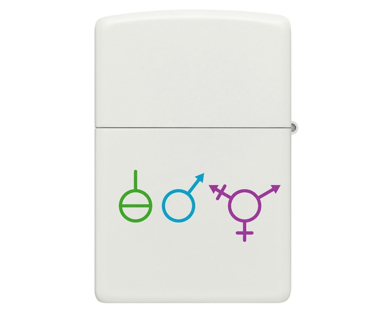 [60006882] Briquet Zippo LGBTQ+