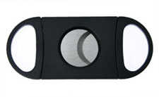 [WCA006A] Cigar Cutter Double Blade Black