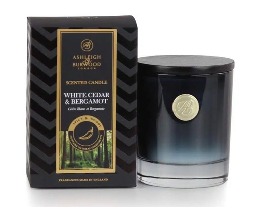 [ABCAN103] AB Signature Bougie 140g White Cedar & Bergamot